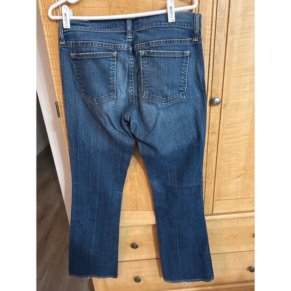 Old Navy Womens Low Waist Boot-Cut Jeans Size 8 Long 31 inseam - Picture 4 of 5